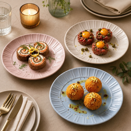 Pack de 12 Assiettes