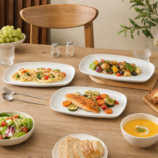 Lot de 3 Plats Rectangulaires