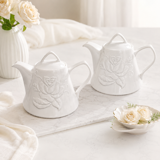Pack de 2 théières élégantes – 900 ml