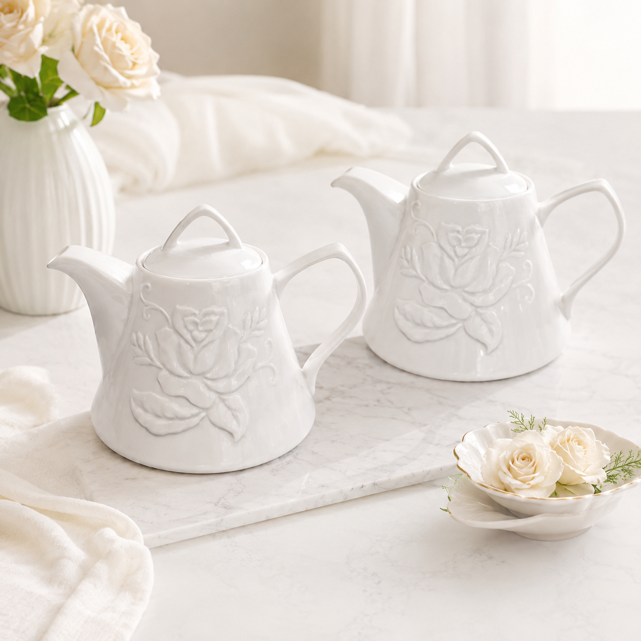 Pack de 2 Théières Élégantes – 900 ml
