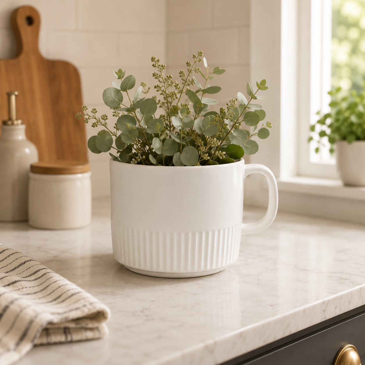 Grande Tasse en Porcelaine