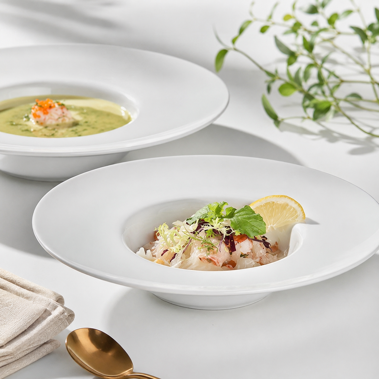 Pack de 6 Assiettes Creuses
