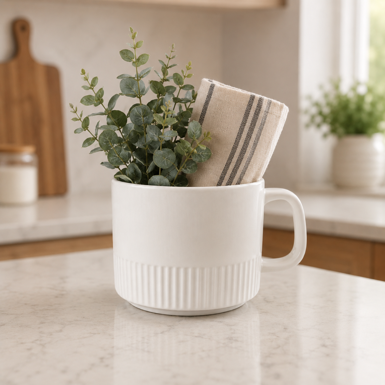 Grande Tasse en Porcelaine
