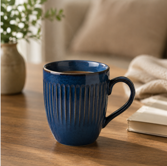 2 Grands Mugs en Porcelaine