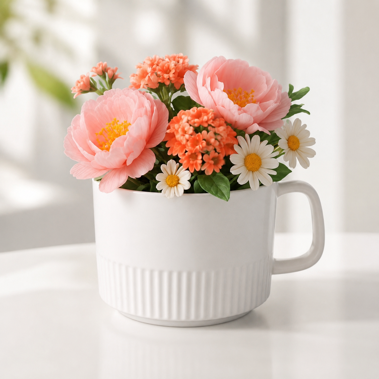 Grande Tasse en Porcelaine
